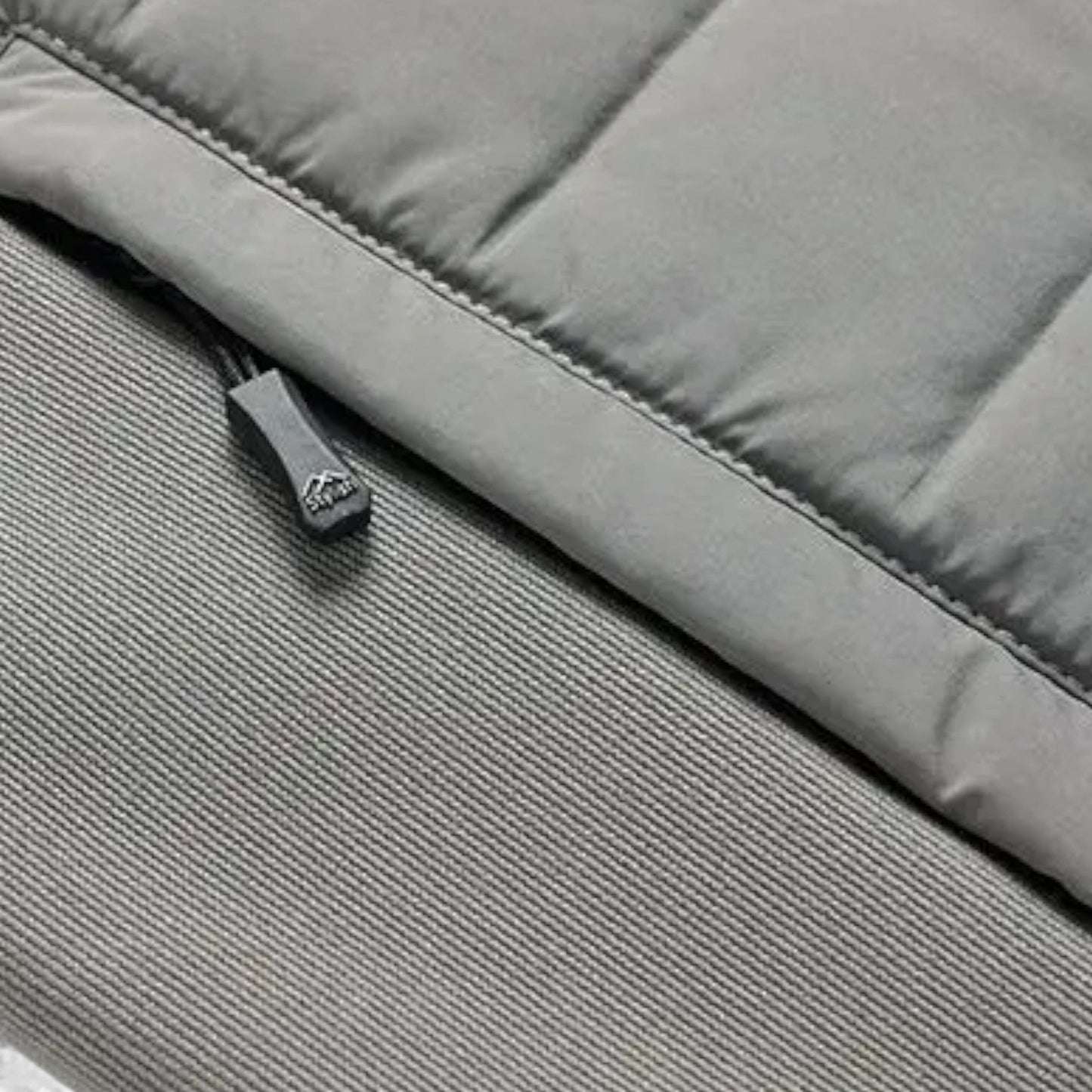 Liam | Men’s Quilted Down Jacket with Stand-Up Collar