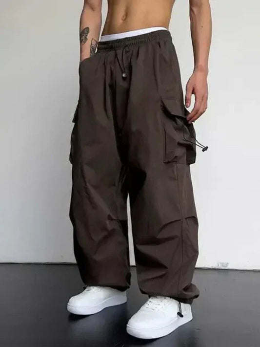 Brett | Men's Wide Leg Cargo Pants