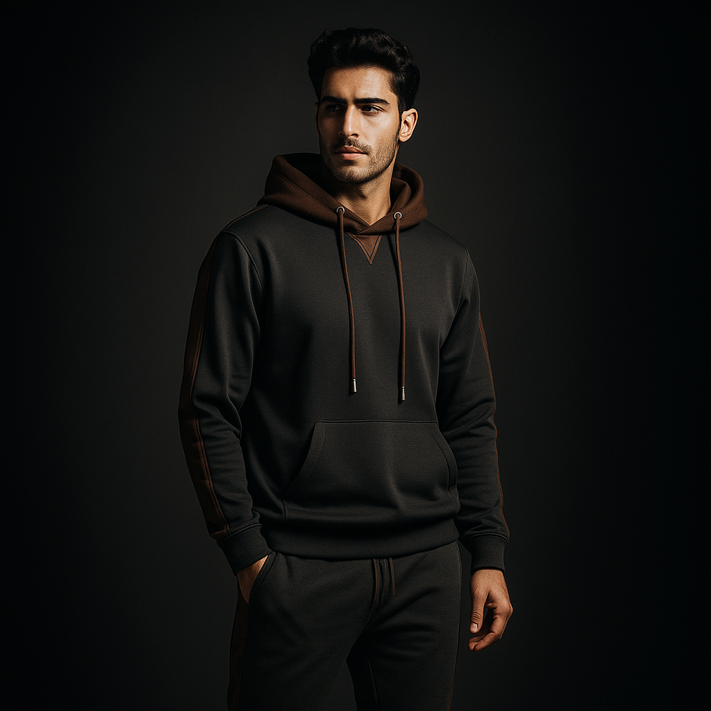 Darryl | Men's Color Block Hoodie Set Tracksuit