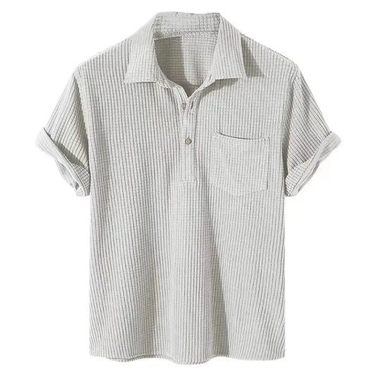 Edison | Men's Short Sleeve Camp Collar Shirt