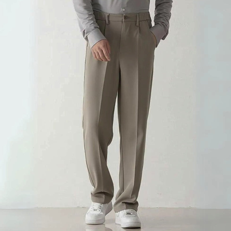 Kieran | Men's Pleated Wide Leg Dress Pants