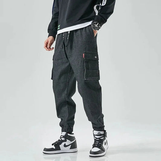 Nico | Men's Jogger Denim Cargo Pants