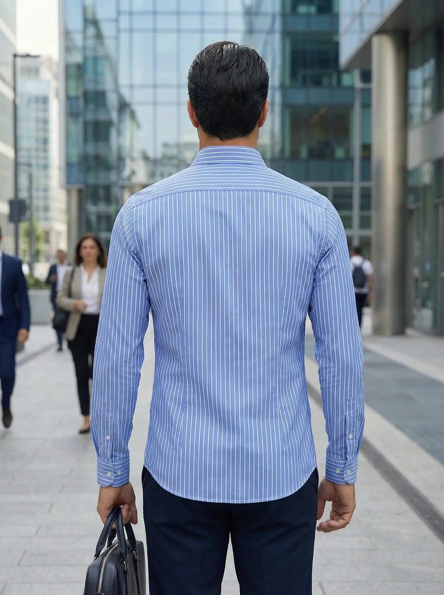 Percy | Men's Striped Button-Down Shirt