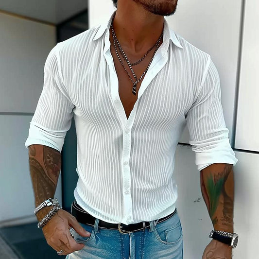Wilson | Men's Slim Fit Button-Down Shirt