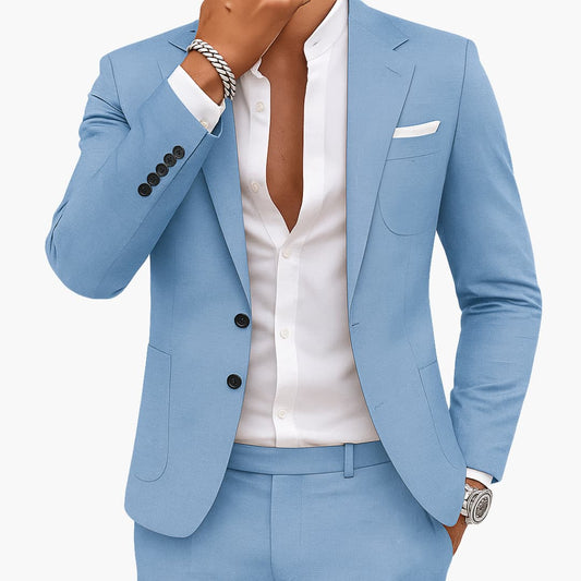 Men’s Suit Set with Blazer and Pants