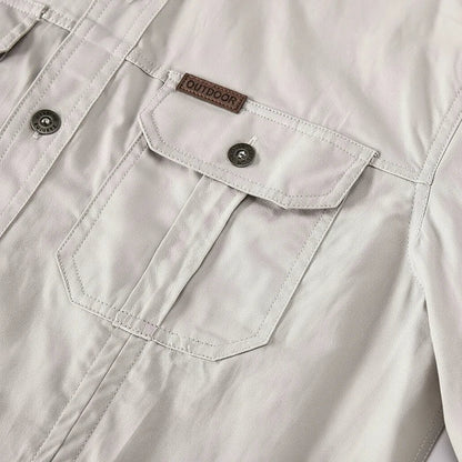 Button-Down Long Sleeve Shirt for Men