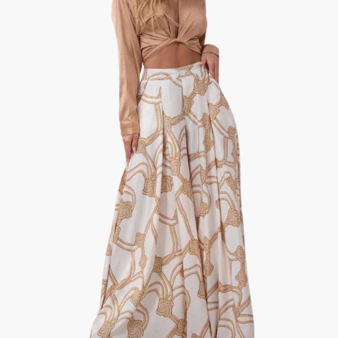 Women's Sleeveless Crop Top & amp - Long Skirt Dress