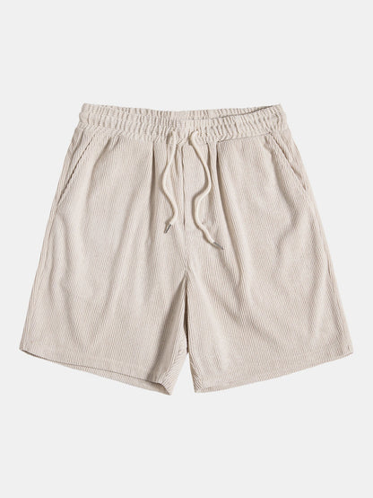 Aiden | Men's Button-Down Short Sleeve Shirt and Drawstring Shorts Set