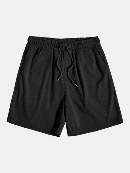 Aiden | Men's Button-Down Short Sleeve Shirt and Drawstring Shorts Set