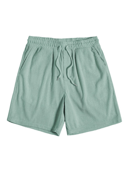 Aiden | Men's Button-Down Short Sleeve Shirt and Drawstring Shorts Set