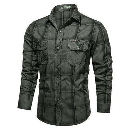 Angus | Men's Button-Down Long Sleeve Shirt