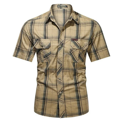 Angus | Men's Button-Down Long Sleeve Shirt