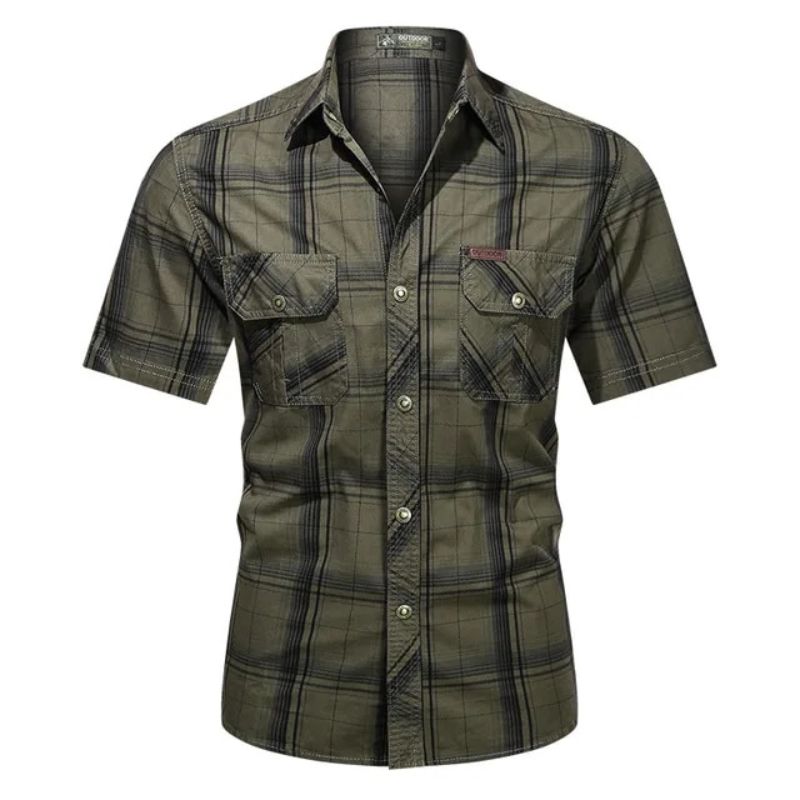 Angus | Men's Button-Down Long Sleeve Shirt