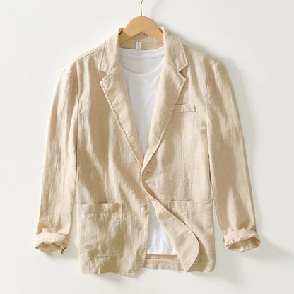 Asher | Men's Notch Lapel Single-Breasted Casual Blazer