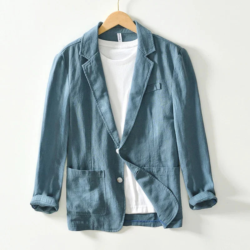 Asher | Men's Notch Lapel Single-Breasted Casual Blazer