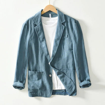 Asher | Men's Notch Lapel Single-Breasted Casual Blazer