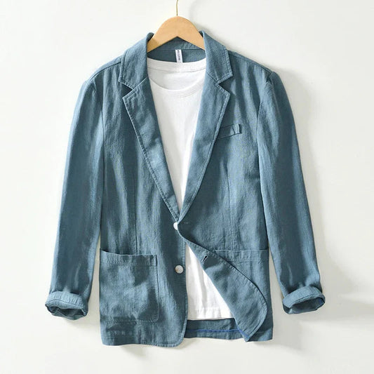 Asher | Men's Notch Lapel Single-Breasted Casual Blazer