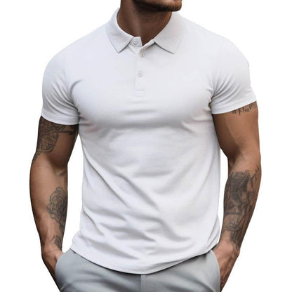 Bradley | Men's Button-Down Polo Shirt