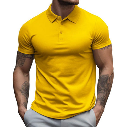 Bradley | Men's Button-Down Polo Shirt