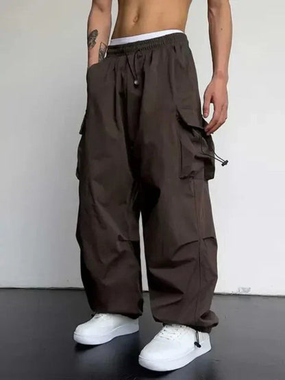 Brett | Men's Wide Leg Cargo Pants