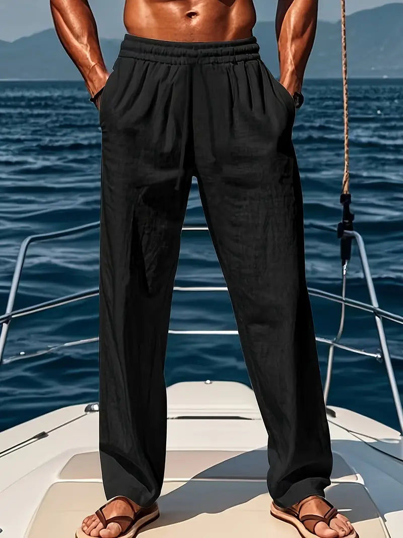 Bruce | Men's Drawstring Loose Fit Pants