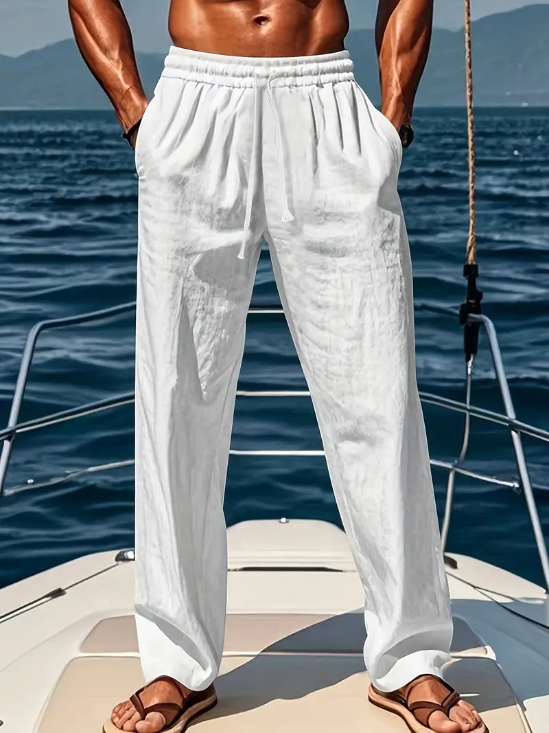 Bruce | Men's Drawstring Loose Fit Pants