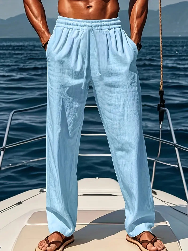 Bruce | Men's Drawstring Loose Fit Pants