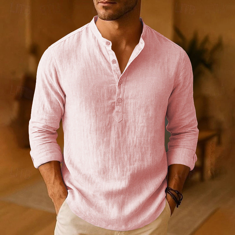 Carl | Men's Long Sleeve Casual Shirt