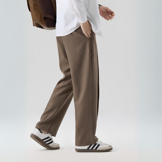 Carlton | Men's Relaxed Fit Pleated Trousers