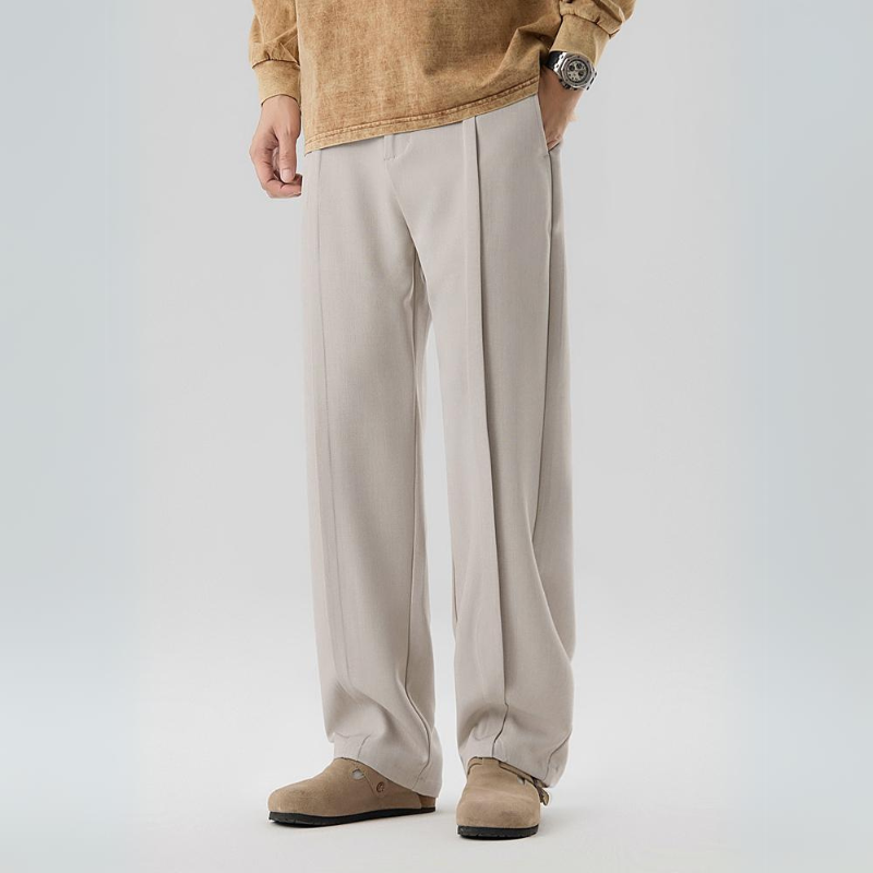 Carlton | Men's Relaxed Fit Pleated Trousers