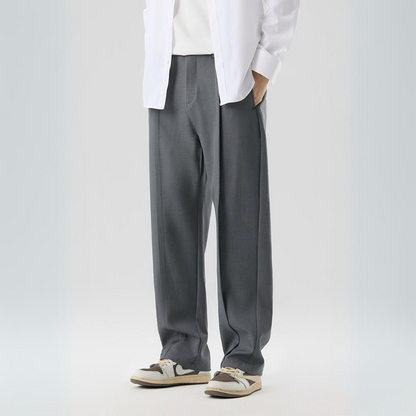 Carlton | Men's Relaxed Fit Pleated Trousers