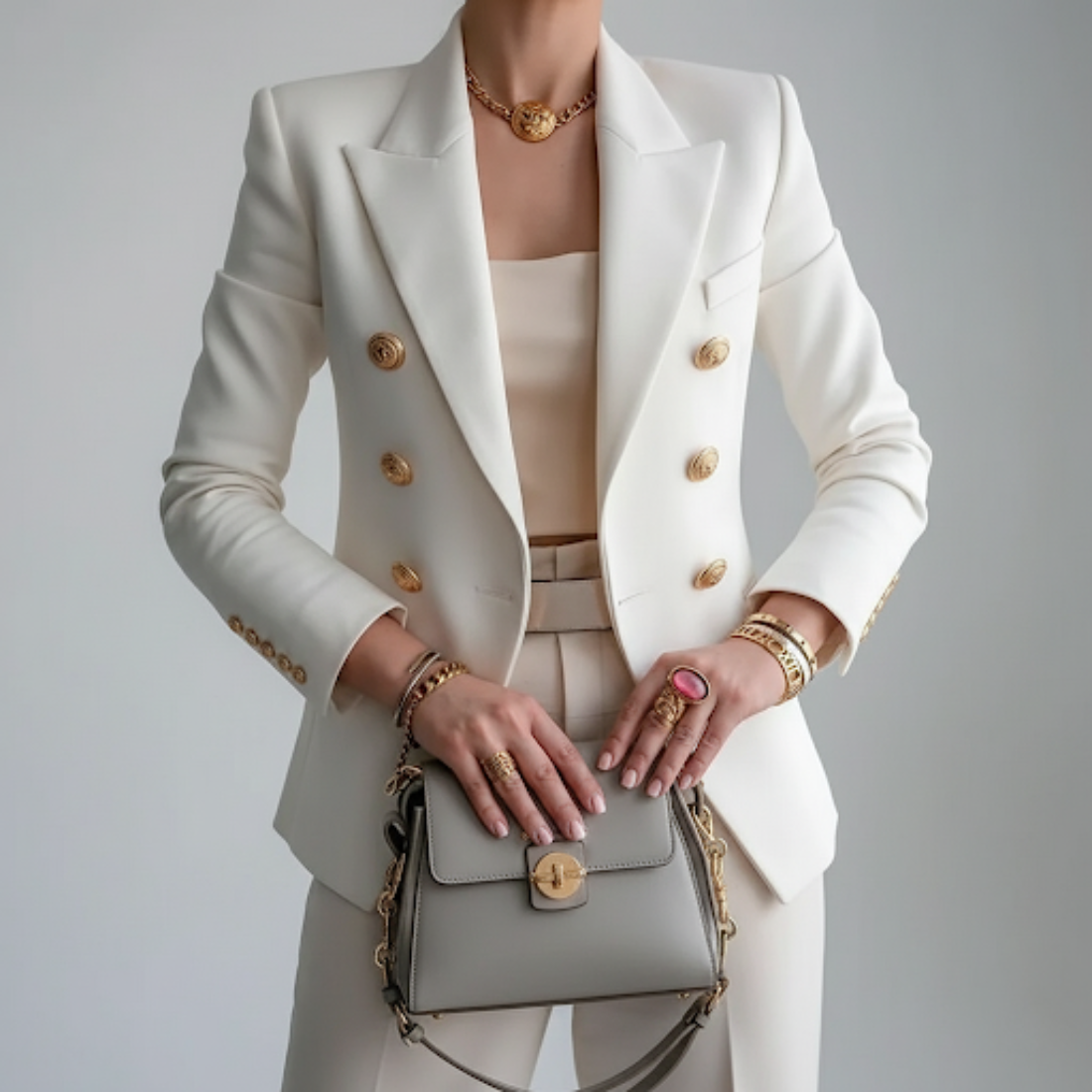 Women’s Tailored Blazer Modern Casual Elegance