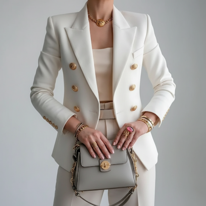 Women’s Tailored Blazer Modern Casual Elegance