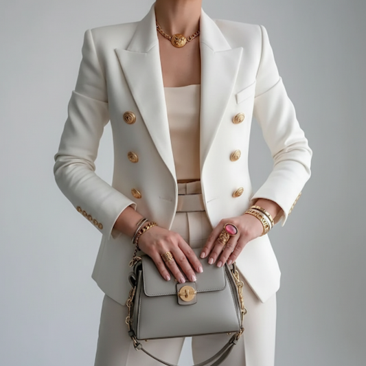 Women’s Tailored Blazer Modern Casual Elegance