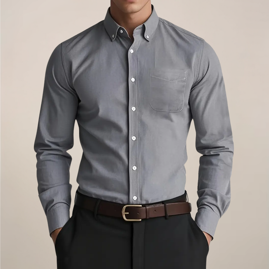 Cliff | Men's Long Sleeve Button-Down Shirt