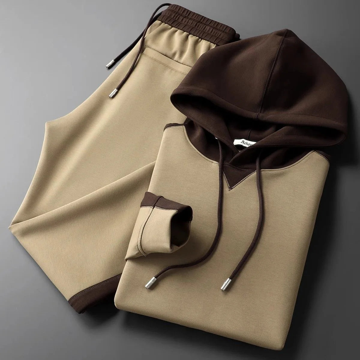 Darryl | Men's Color Block Hoodie Set Tracksuit