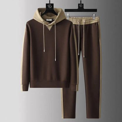 Darryl | Men's Color Block Hoodie Set Tracksuit