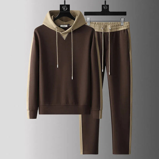 Darryl | Men's Color Block Hoodie Set Tracksuit