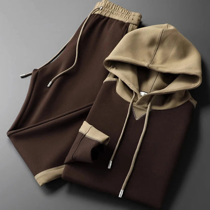 Darryl | Men's Color Block Hoodie Set Tracksuit