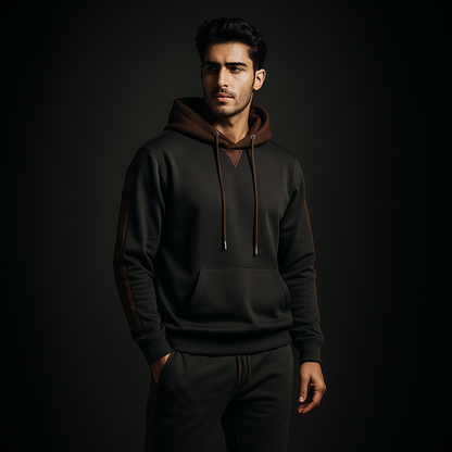 Darryl | Men's Color Block Hoodie Set Tracksuit