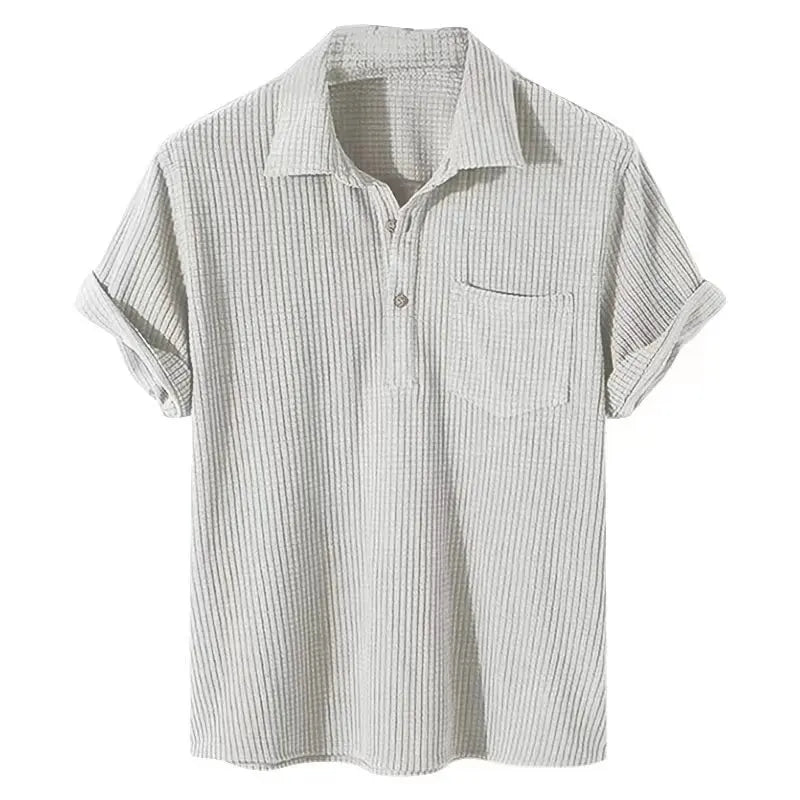 Edison | Men's Short Sleeve Camp Collar Shirt