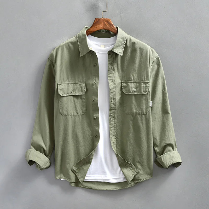 Fred | Men's Long Sleeve Button-Up Shirt