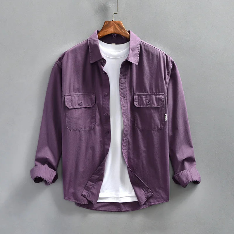 Fred | Men's Long Sleeve Button-Up Shirt