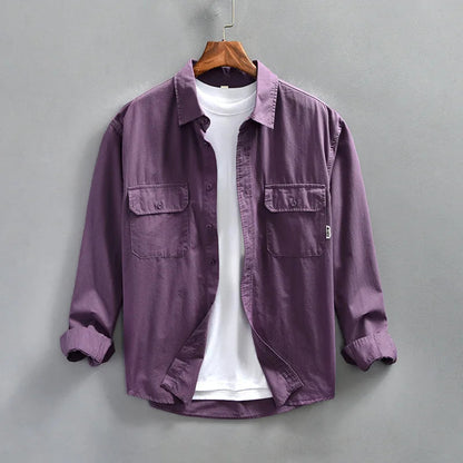 Fred | Men's Long Sleeve Button-Up Shirt