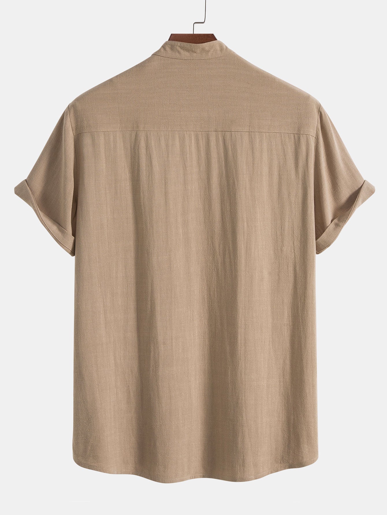 Holden | Men's Grandad Collar Button-Down Shirt