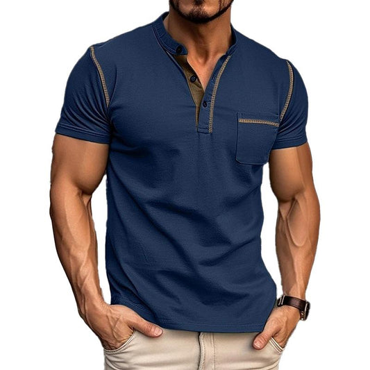 Hudson | Men's Casual Henley T-Shirt