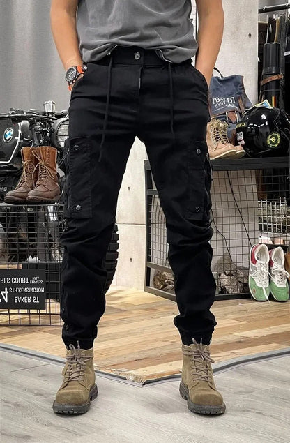 Jack | Men's Jogger Cargo Pants with Drawstring Waist