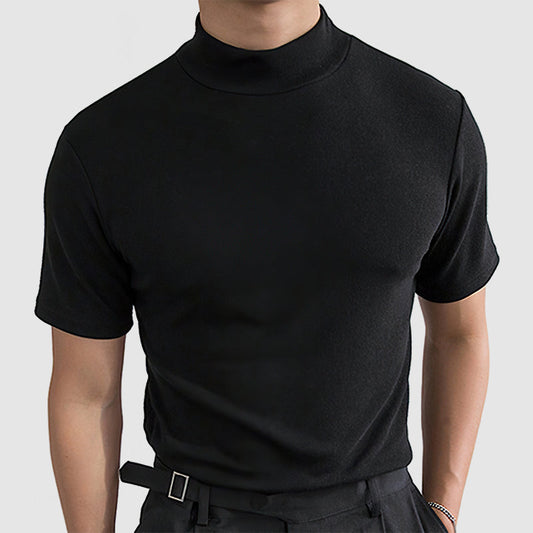 Jamison | Men's Fitted Mock Neck T-Shirt