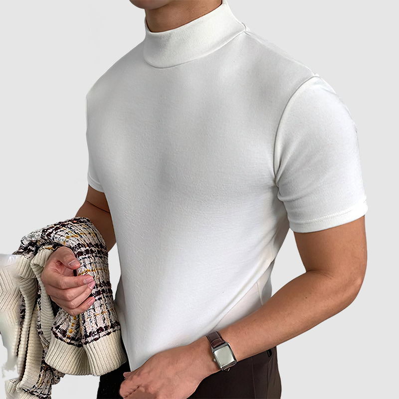Jamison | Men's Fitted Mock Neck T-Shirt