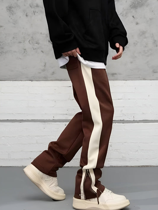 Jesse | Men's Side Stripe Drawstring Pants